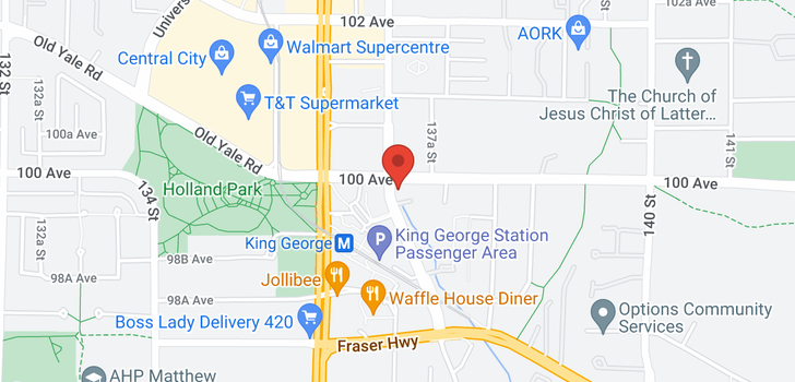map of 1508 13696 100 AVENUE